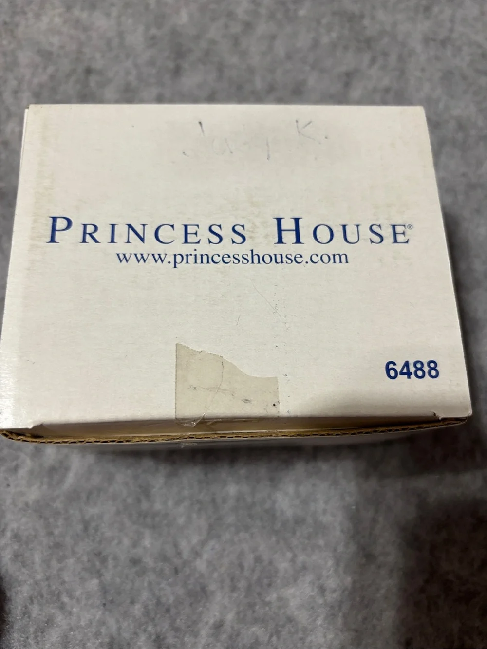 4 Crystal Napkin Rings by Princess House in the Original Box 6488 NIB